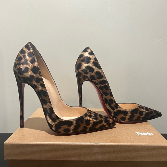 Christian louboutin So Kate Leopard size 38 - Picture 4 of 13